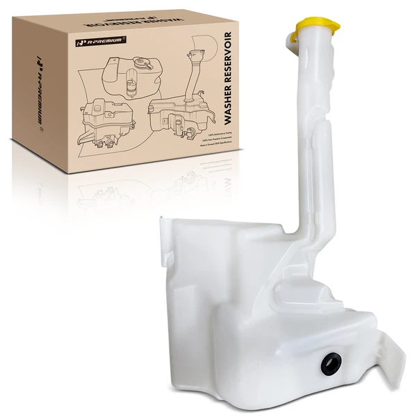 Windshield Washer Reservoir with Cap & Filler Neck for 1999-2001 Jeep Grand Cherokee