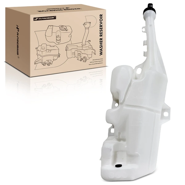 Windshield Washer Tank Filler Neck with Cap & Bracket for 2010-2015 Chevrolet Camaro