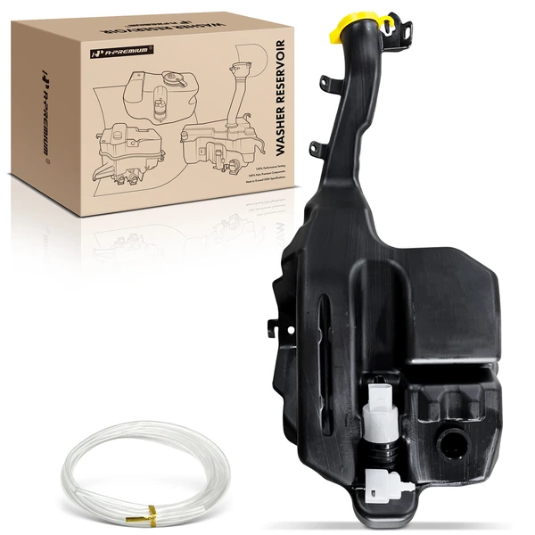 Windshield Washer Reservoir with Cap Pump Hose for Jeep Grand Cherokee 2007-2010