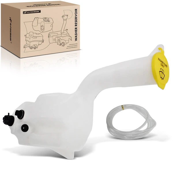 Windshield Washer Reservoir with Pump & Cap & Sensor for 2006-2008 Chrysler 300