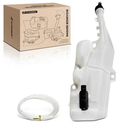 Windshield Washer Reservoir Tank with Cap & Pump