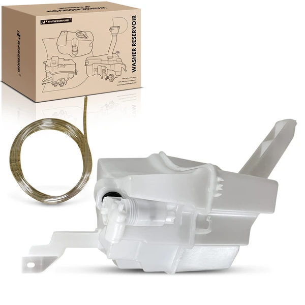 Windshield Washer Reservoir with Pump and Cap for Nissan Rogue Sport 2017-2022