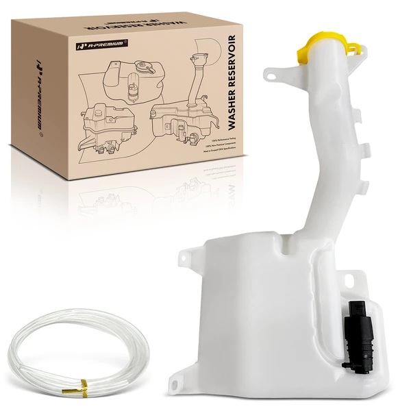 Washer Reservoir with Pump & Cap for Chrysler 200 2011-2014 Sebring Dodge Avenger
