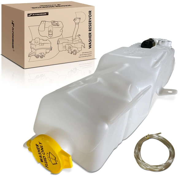 Windshield Washer Reservoir Tank with Pump & Cap for Dodge Ram 1500 Ram 2500 2005