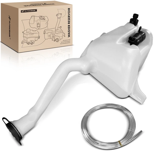 Washer Reservoir with Pump & Cap & Sensor for Buick Lucerne Cadillac DTS 2006-2011