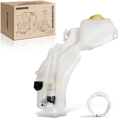 Windshield Washer Fluid Reservoir with Cap & Pump