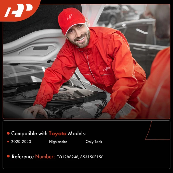 Windshield Washer Reservoir with Tank for Toyota Highlander 2020-2023