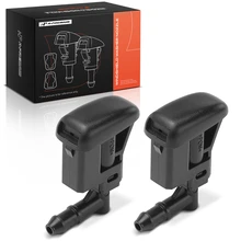 2 Pcs Front Windshield Washer Nozzle Jet for 2008-2013 BMW 128i