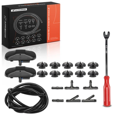 20 Pcs Front Windshield Washer Nozzle Kit with Heated