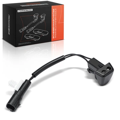 Front Driver Windshield Washer Nozzle with Heated