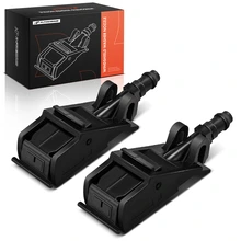 2 Pcs Driver & Passenger Windshield Washer Nozzle for 1999-2012 Volkswagen Jetta