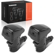 2 Pcs Front Windshield Washer Nozzle Fan for 2005-2010 Pontiac G6
