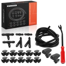 22 Pcs Front Driver & Passenger Windshield Washer Nozzle Kit with Gaskets for 2012-2018 Ford Focus