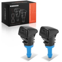 2 Pcs Driver & Passenger Windshield Washer Nozzle Fan with Gaskets for 2011-2014 Chrysler 200