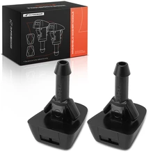2 Pcs Front Windshield Washer Nozzle for 1998-2000 Volvo S70