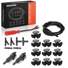 20 Pcs Front Windshield Washer Nozzle Jet Kit for 2014-2016 Kia Cadenza