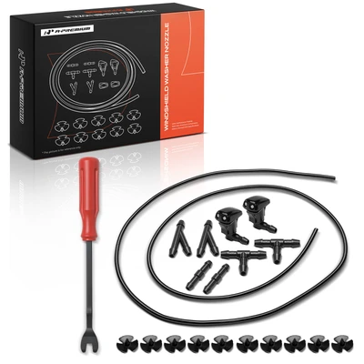 22 Pcs Front Windshield Washer Nozzle Jet