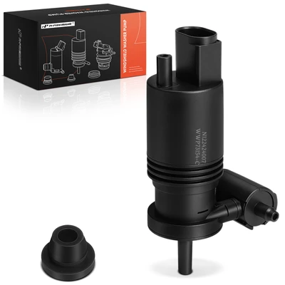 Front or Rear Windshield Washer Pump with Rubber Grommet