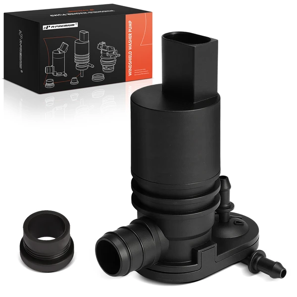 Front Windshield Washer Pump with Rubber Grommet for 2018 Ford Focus