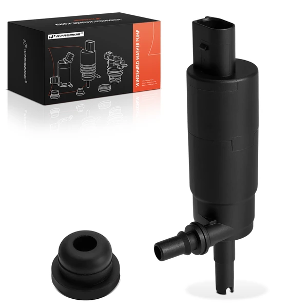 Front Headlight Washer Pump with Rubber Grommet for 2011-2016 BMW 535i