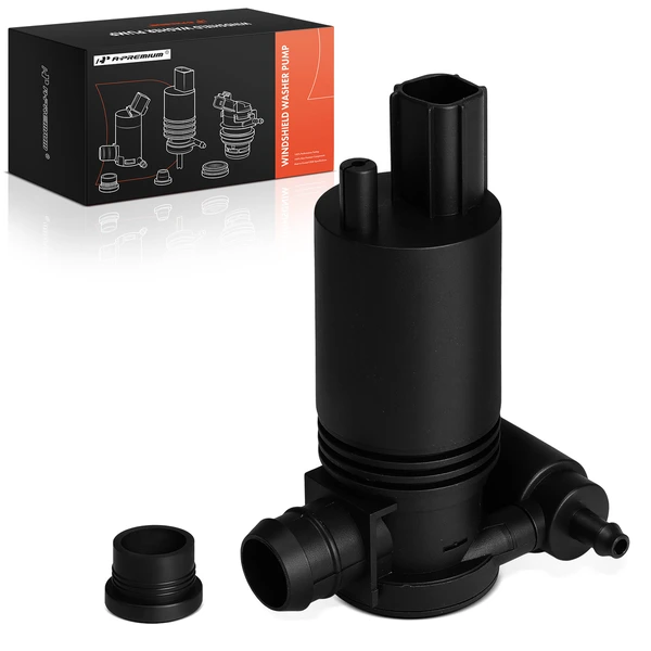 Front or Rear Windshield Washer Pump with Grommet for Land Rover Range Rover Sport