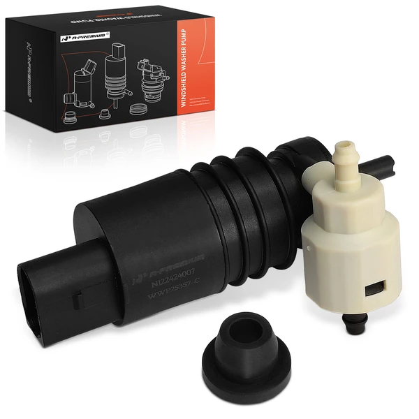 Front Windshield Washer Pump with Rubber Grommet for Buick Encore Chevrolet Trax