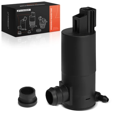 Front Headlight Washer Pump with Rubber Grommet