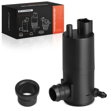 Front or Rear Windshield Washer Pump with Rubber Grommet for 2013-2018 Nissan NV200