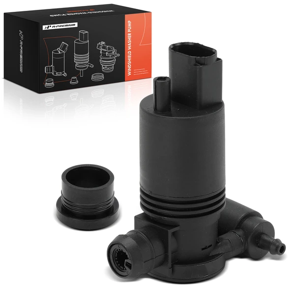 Front Windshield Washer Pump with Rubber Grommet for Land Rover LR2 2008-2015