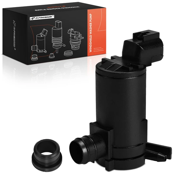 Front or Rear Windshield Washer Pump with Rubber Grommet for Nissan Altima 93-06