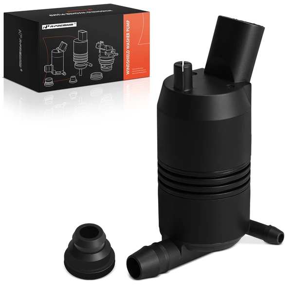 Front or Rear Windshield Washer Pump with Rubber Grommet for 2008-2012 GMC Canyon
