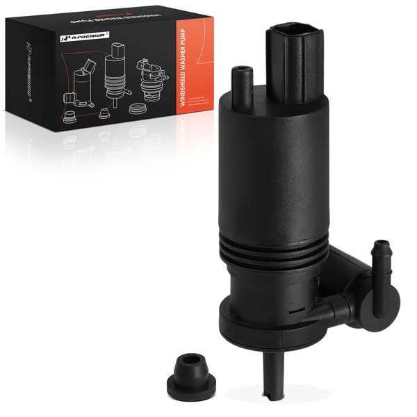 Front or Rear Windshield Washer Pump with Rubber Grommet for Land Rover Range Rover