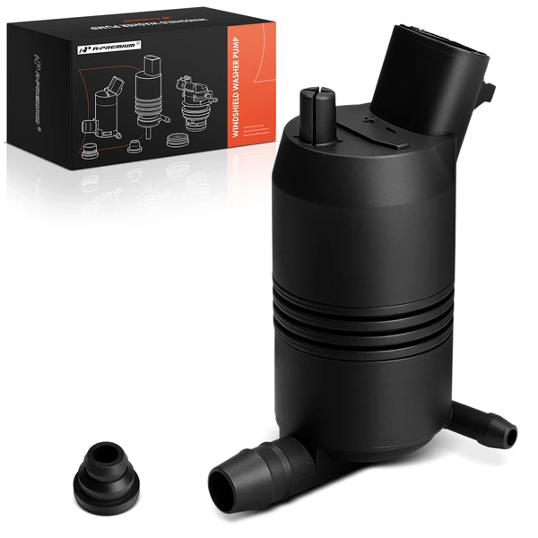 Front or Rear Windshield Washer Pump with Rubber Grommet for Toyota Camry Corolla