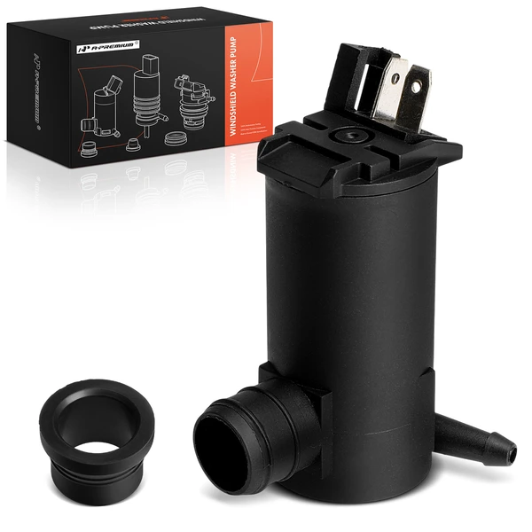 Front or Rear Windshield Washer Pump with Rubber Grommet for 2002-2003 Acura CL