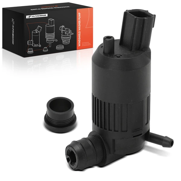 Front Windshield Washer Pump with Rubber Grommet for 2018 Ford Special Service Police Sedan