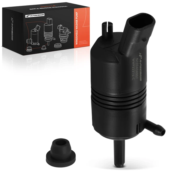 Front Windshield Washer Pump with Rubber Grommet for 2001 Chevrolet Malibu