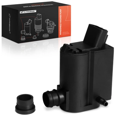 Front or Rear Windshield Washer Pump with Rubber Grommet