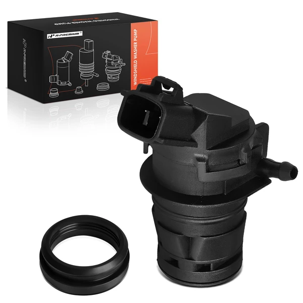 Front or Rear Windshield Washer Pump with Rubber Grommet for 2006-2011 Mercury Milan