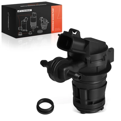 Front or Rear Windshield Washer Pump with Rubber Grommet