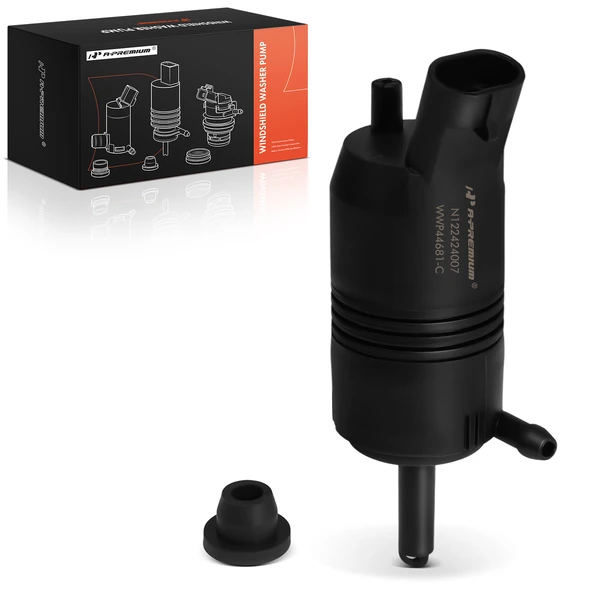 Front Windshield Washer Pump with Rubber Grommet for Buick Electra Regal Cadillac