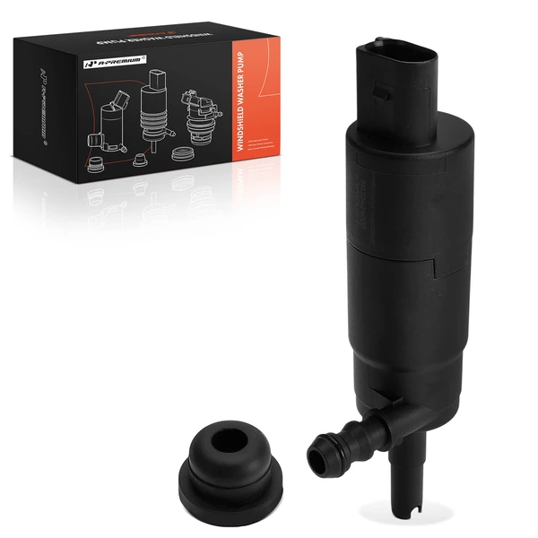 Front Windshield Washer Pump with Rubber Grommet for 2015-2017 Audi A7 Quattro