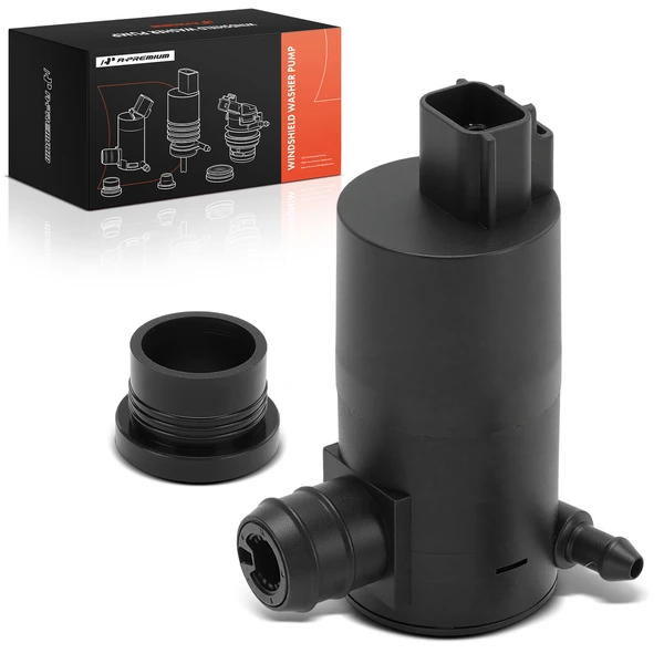 Front Windshield Washer Pump with Rubber Grommet for 2007-2013 Toyota Corolla