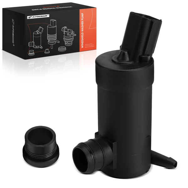 Front Windshield Washer Pump with Rubber Grommet for Subaru Forester 10-13 Impreza