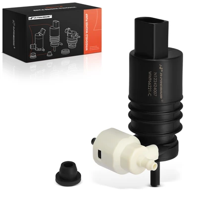 Front Windshield Washer Pump with Rubber Grommet