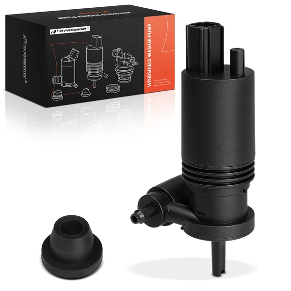 Rear Windshield Washer Pump with Rubber Grommet for Chrysler Town & Country Dodge