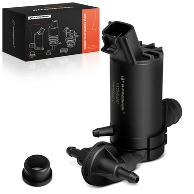 Plastic Windshield Washer Pump with Rubber Grommet