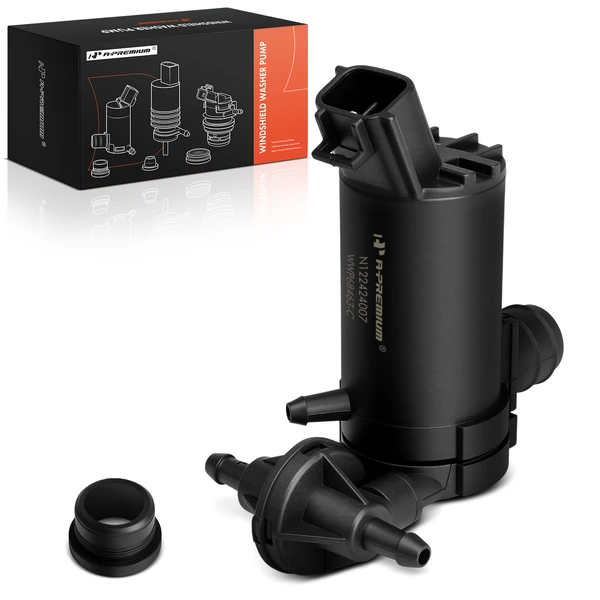 Plastic Windshield Washer Pump with Rubber Grommet for Mitsubishi Mirage