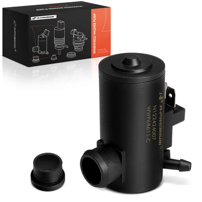 Front or Rear Windshield Washer Pump with Rubber Grommet