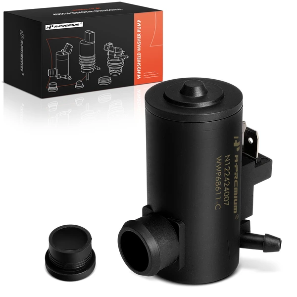 Front or Rear Windshield Washer Pump with Rubber Grommet for Honda CR-V Civic Accord