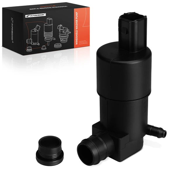 Front Windshield Washer Pump with Rubber Grommet for 2012-2018 Ford Focus